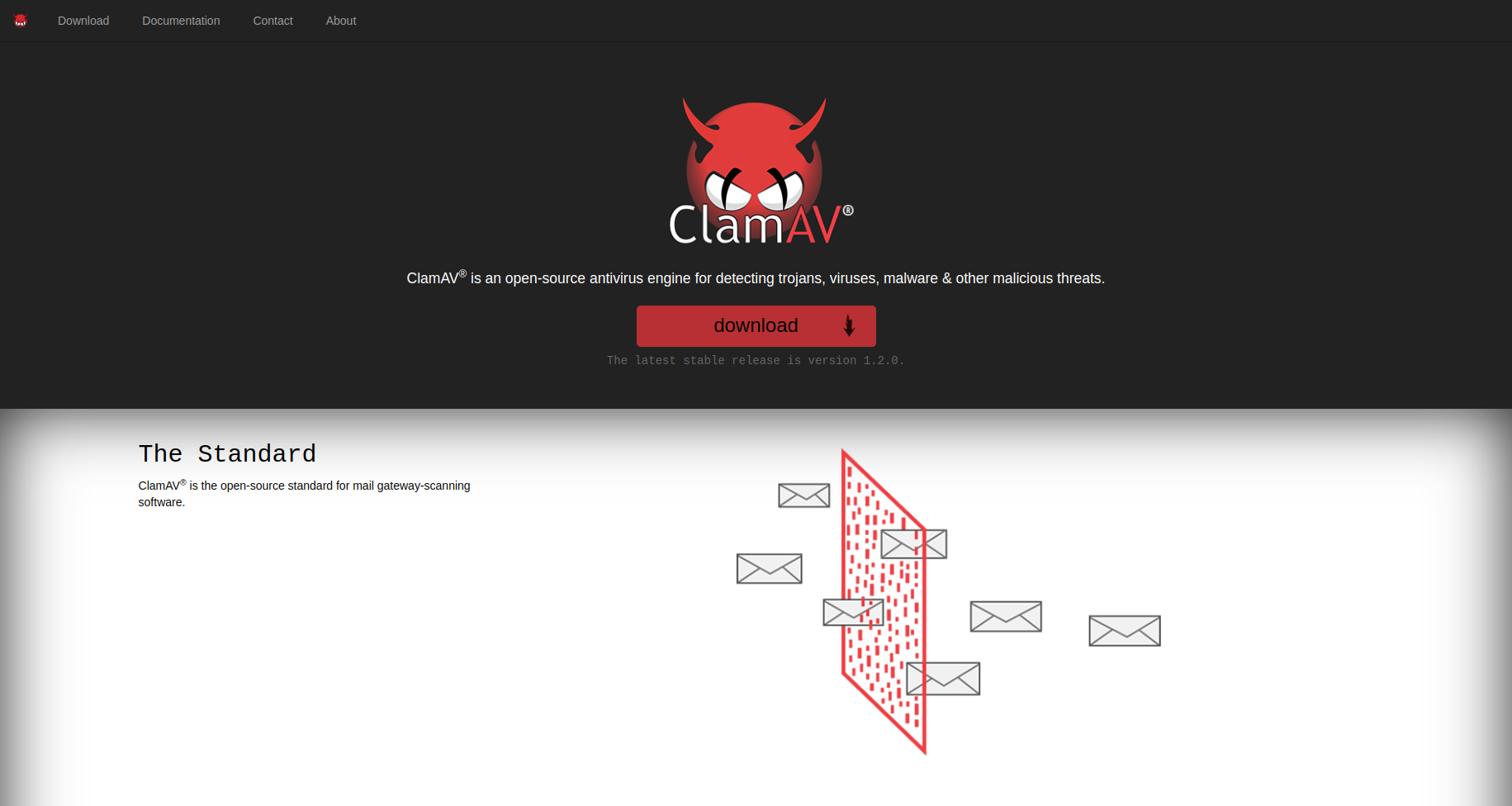 ClamAV Screenshot