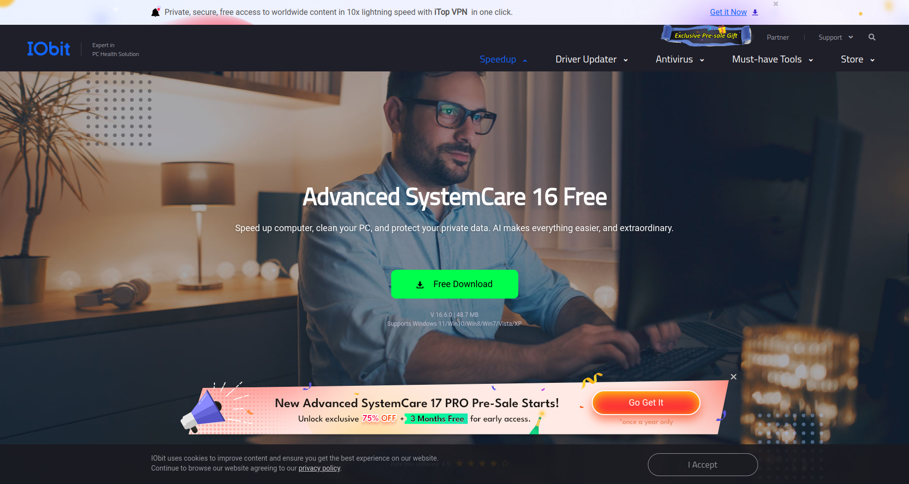 Advanced SystemCare Screenshot
